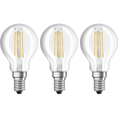OSRAM 4058075819337 LED-lamp Energielabel E (A - G) E14 Kogel 4 W Warmwit (Ø x l) 45.0 mm x 77.0 mm 1 stuk(s)