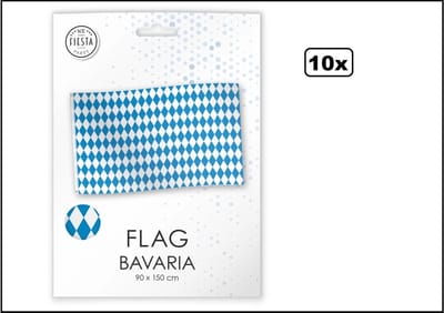 10x Vlag Oktoberfest 90cm x 150cm - Landen festival thema feest fun verjaardag Apres ski Biertje