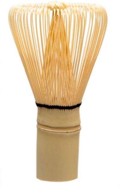 TOVBMUP Matchabesen - Japanse Bamboe Chasen voor Matcha Theeceremonie - 60-70 Borstels - Geschikt voor Beginners en Matchaliefhebbers - Makkelijk in Gebruik - Duurzaam Bamboe - Afmetingen 5x8,5 cm