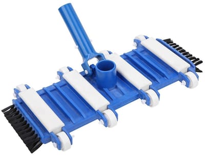 Efficiënte zwembadstofzuiger met zijborstels voor zwembaden, waterparken en vijvers, ideaal voor een grondige reiniging