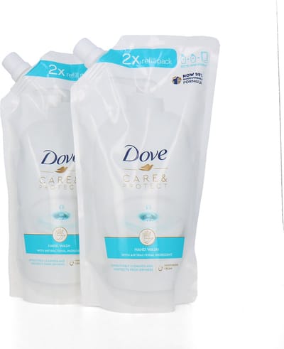 Dove Care & Protect Refill - 500 ml (set van 2)