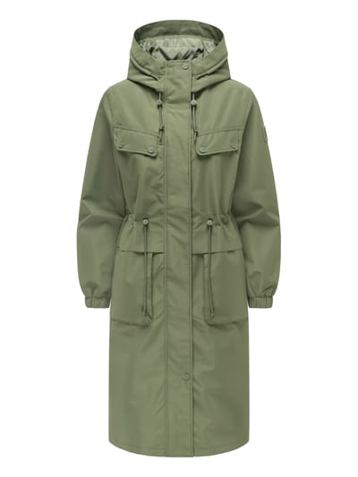 Navahoo dames parka tussenjas Kirschwind met capuchon