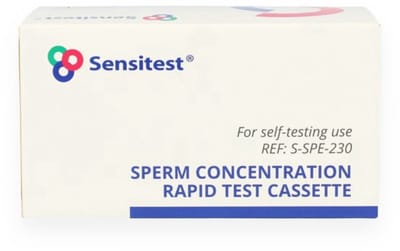 Sperm OK Vruchtbaarheidstest voor mannen – 2 stuks – Spermaconcentratie ≥/≤ 15 miljoen/ml (WHO-drempel) – Resultaat in 10 minuten – Thuis zelftest – Inclusief handleiding