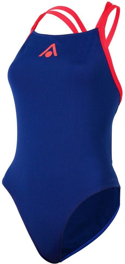 Aquasphere Essential Open Back Zwemkleding Blauw FR 42 Vrouw