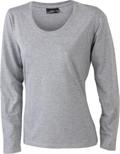 Daiber Dames/dames T-Shirt met lange mouwen (Medium Long-Sleeved) (Grijze Heide)