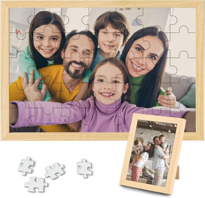 Gepersonaliseerde Puzzel - Foto Puzzel - Uniek Cadeau - Aanpasbaar met Eigen Foto - Tot 3000 Stukjes - Meerdere Kleuren