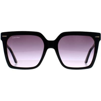 Calvin Klein Vierkant Dames Zwart Paars Kleurverloop CK22534S