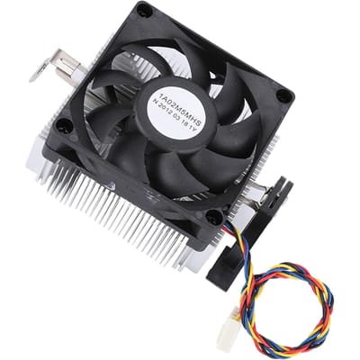 Voor AMD CPU Koeler 12V Hydraulisch Lager 2200RPM Hoge Snelheid 7015 Stille Ventilator black
