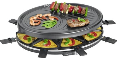 Clatronic RG 3776 - Gourmetstel - Raclette grill - 8 personen -1400W