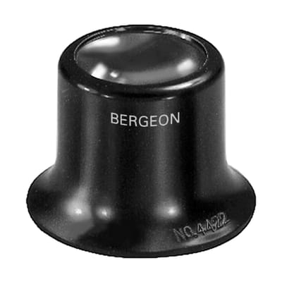 4422-1.5 Horlogemakersloep, 6,7x, biconvexe lens, Bergeon