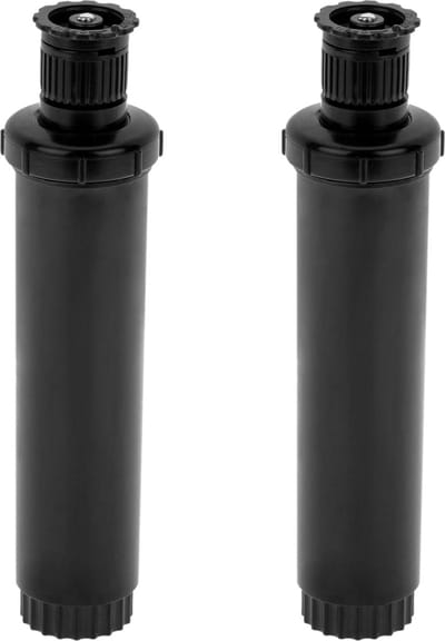 PrimeMatik - Pakket van 2 sprinklerunits met pop-up nozzle van 6 cm met een bereik van 4 tot 4,5 m