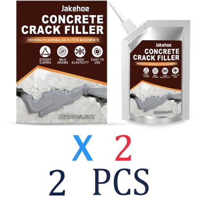 Mastic autonivelant pour fissures de béton Adhésif de réparation pour allées Mastic pour joints de maçonnerie Scellant étanche pour béton Séchage rapide