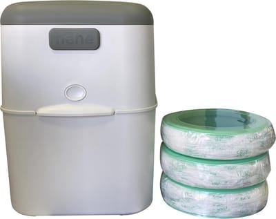 Quilola luieremmer Compacte Auto Twist  - Startpakket 3 navullingen