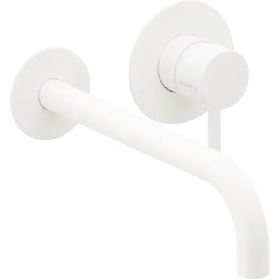 Herzbach DEEP WHITE concealed basin mixer 24 cm 23.203757.1.07