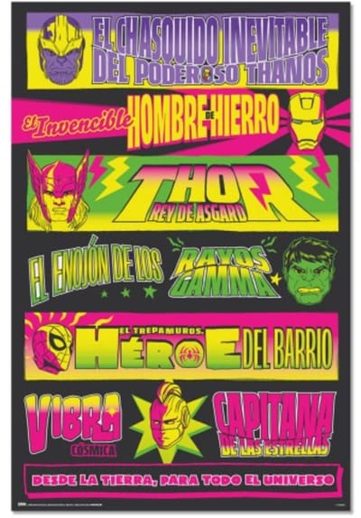 Poster Marvel - Wrestling 61x91,5cm