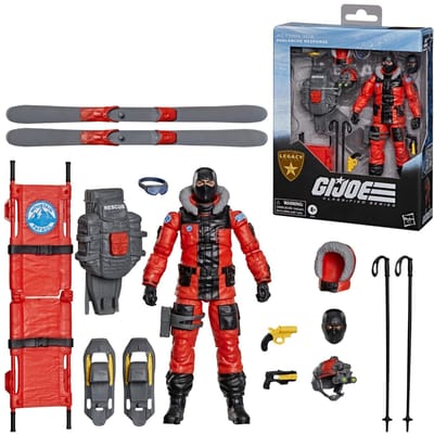 G.I. Joe Classified Series Legacy Collection: Action Joe - Avalanche Response Action Figure Set