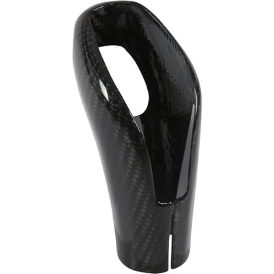 Versnellingspookknop Cover Trim Koolstofvezel Vervanging voor Alfa Romeo Giulia Stelvio 2020‑2021 black