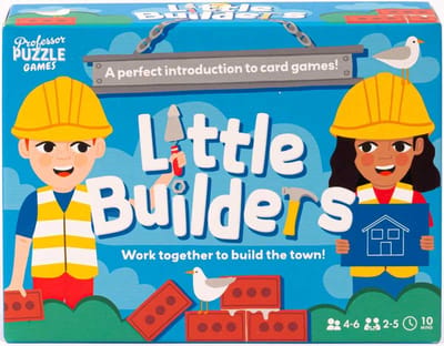 Little Builders Bordspel voor Kinderen 4-6 Jaar – Coöperatief Geheugenspel & Bouwspel voor 2-5 Spelers
