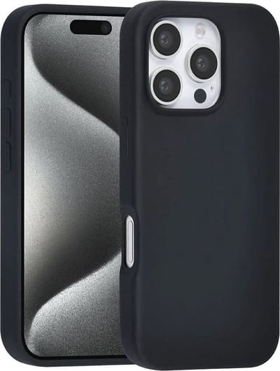 Multimedia & Accessoires Premium Siliconen TPU Back Cover Case Hoesje geschikt voor Apple iPhone 16 Pro – Zwart – Zachte Plastic – Soft Case