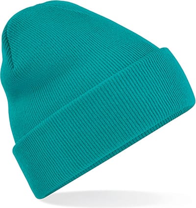 wintermuts Emerald | klassieke gebreide muts in meer dan 30 verschillende kleuren| tweelaags gebreid