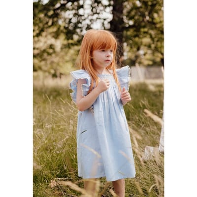 Louise Misha Dress Martine Light Blue Maat: 18M | Jurken Outlet | Unisex | Blauw