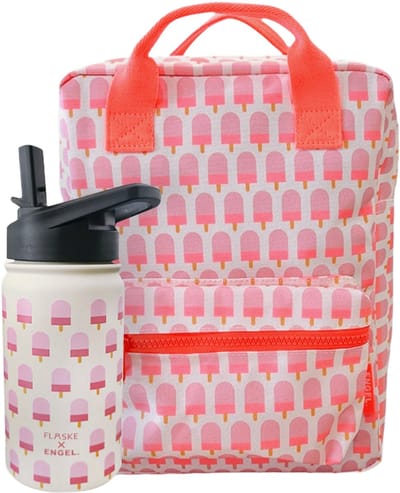 Bundle - Kids Bottle + Backpack Ice Cream