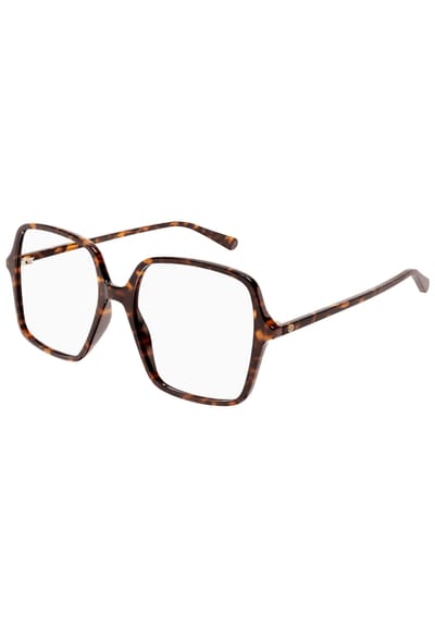 Gucci Montures de lunettes GG1003O 002 Havane foncï¿½ femmes