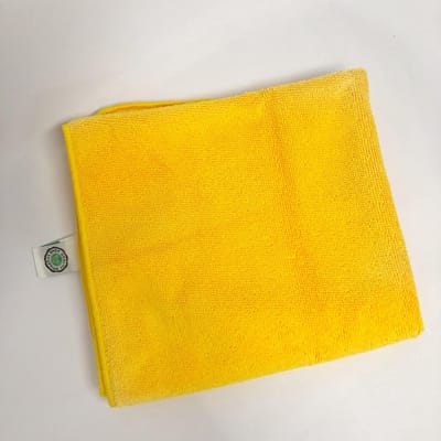 Groene Beer - Microhanddoek - droogt uw lijf en haar snel en makkelijk - 85 x 45 cm - Geel