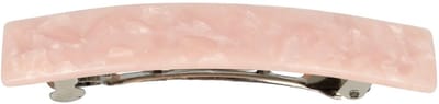 Haarsoires Haarspeld Patentspeld 8cm - Recht – Marmer Patroon – Roze - Haarspelden voor Dames - Haarklem - Haarclip - Haaraccessoires - Hair Clip - Decoratieve Haaraccessoire
