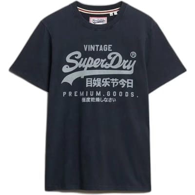T-shirt Korte Mouw Superdry Klassiek T-shirt met vintage logo