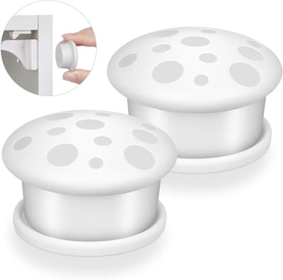 Vervangende Magnetische Sleutels voor Kastdeuren, 2 Stuks, Veiligheidsoplossingen voor Kinderen en Baby's, Magnetische Slotaccessoires voor Kasten