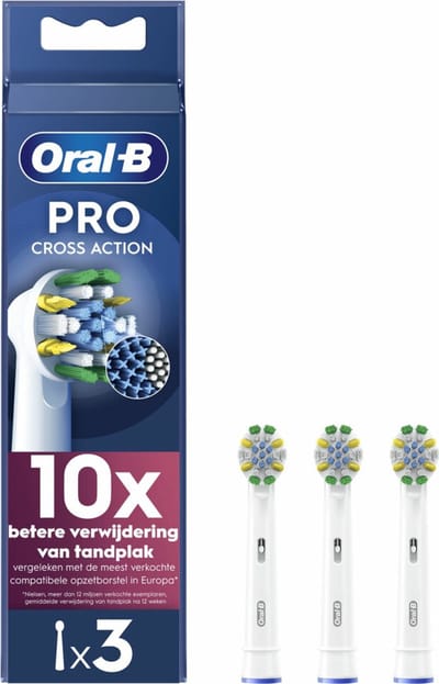 Oral-b Pro Floss Action - 3 Opzetborstels voor Elektrische Tandenborstel