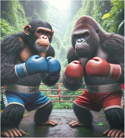 Apes Boxing Vaatwasser Sticker Magneet Cover, Vaatwasser Magneet Covers Voor De Front, Keuken Vaatwasser Magneet Cover