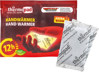 Thermopad Handwarmers – 10 Paar – Luxe Warmte tot 12 uur – Direct Comfort voor Koude Handen – Ideaal voor Outdoor & Wintersport