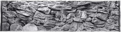 Ceramicnature Achterwand Aquarium 196 X 54 Cm Grijs