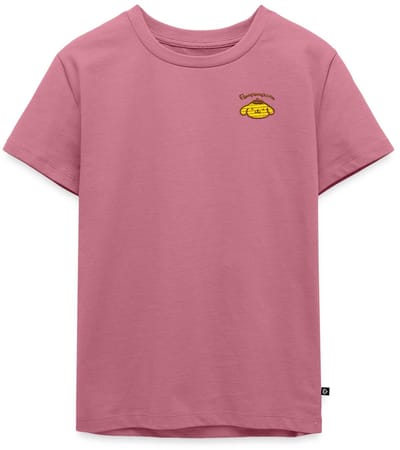 Pompompurin Geborduurd Portret Premium T Shirt Kinderen