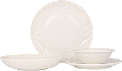 Bonna Serviesset - Pure Dot - 24 delig - 6 persoons - Porselein