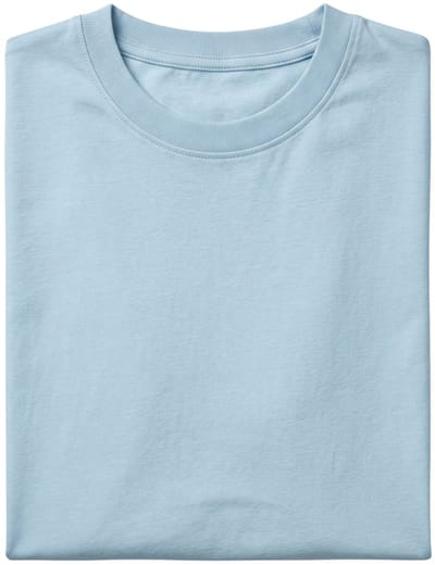 Heren T shirt - Oversized T shirt Heren - GB6530-10 - Licht Blauw - Maat XXL