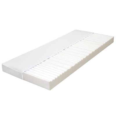 vidaXL - Matras - 7 - Zone - 10 - cm - PU-schuim - H2 - H3 - 90x200 - cm