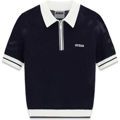 Polo met halve rits dames Guess Gabry