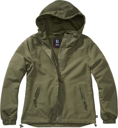 Brandit - Summer Frontzip Windbreaker jacket - 5XL - Olijfgroen