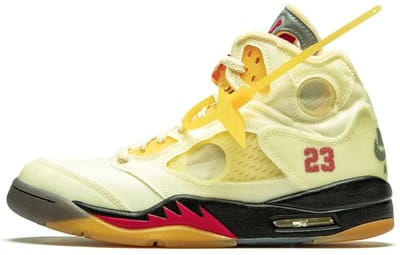 Air Jordan 5 Retro SP Off-White Sail