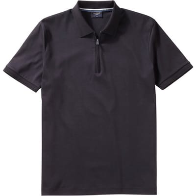 OLYMP Polo Casual - modern fit polo - grijs