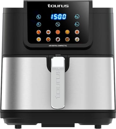 Grote Digitale Airfryer 8L XL met 8 Programma's - Gezond Frituren zonder Olie