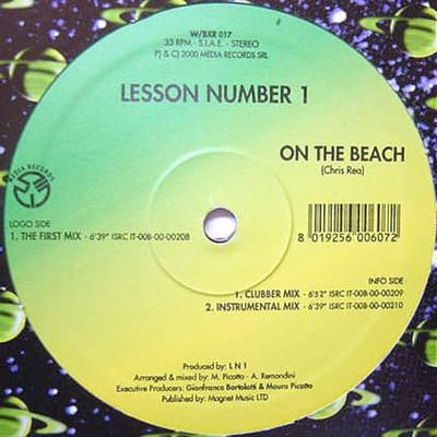12-inch Plaat LES NUMMER 1 - Op Het Strand WBXR017 W/BXR 2000 Italië Dans & Electronica Gebruikt