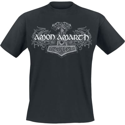 Amon Amarth T-shirt - Viking Horses - S tot 5XL - voor Mannen - zwart