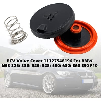 PCV Kleppendeksel 11127548196 Voor BMW N53 325i 330i 525i 528i 530i 630i E60 E90 black