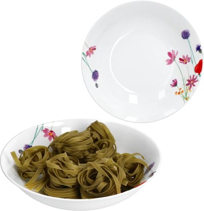 Set van 2 MARIE serveerschalen Ø25,5 cm van porselein