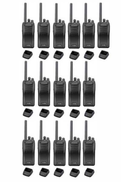 Set van 16 stuks Kenwood TK-3501 PMR446 met tafelladers