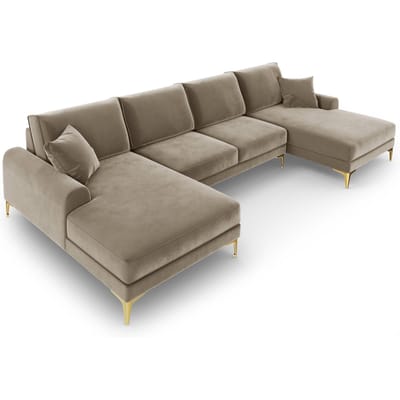 5-zitshoekbank Madara velvet | Mazzini Sofas